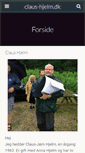 Mobile Screenshot of claus-hjelm.dk